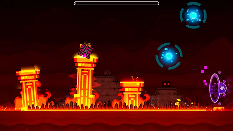 Modos de jogo do Geometry Dash